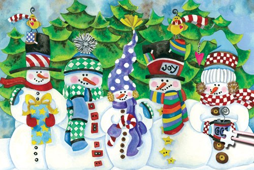 White Christmas - 234pc TDC Miniature Jigsaw Puzzle