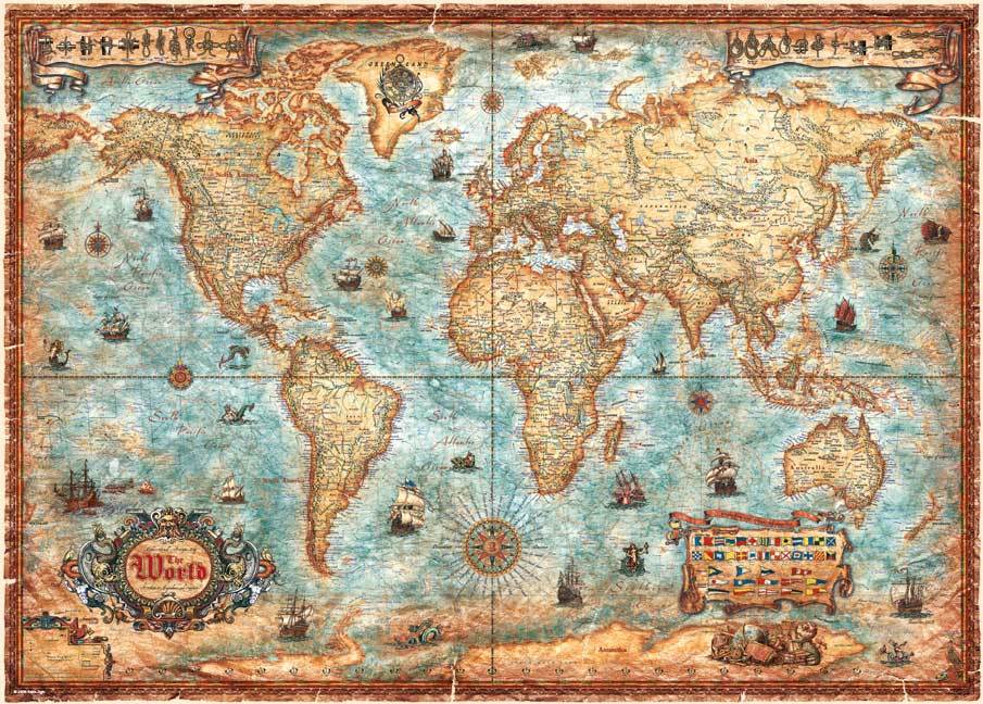 The World - 3000pc Jigsaw Puzzle by Heye