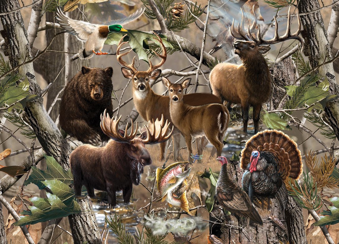 Realtree: Open Season - 1000pc Jigsaw Puzzle by Masterpieces
