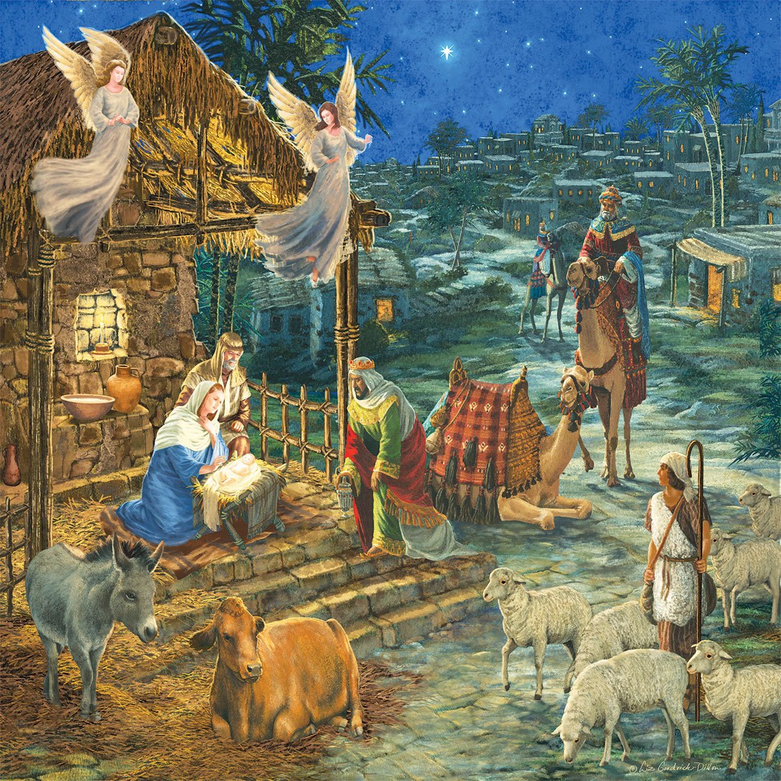 Visit to Bethlehem - 1000pc Jigsaw Puzzle by SunsOut