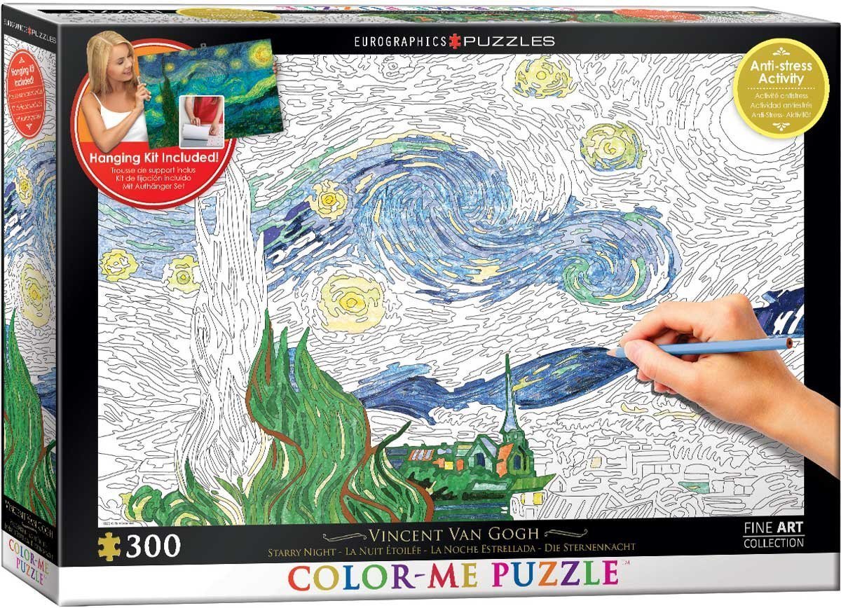 Van Gogh: Starry Night - 300pc Jigsaw Puzzle by Eurographics  			  					NEW