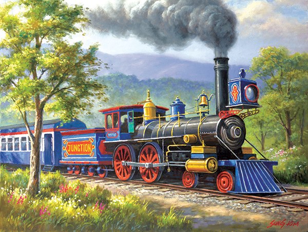 The Junction Express - 300pc Jigsaw Puzzle By Sunsout  			  					NEW
