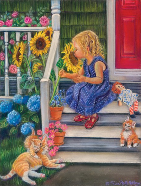 A Summer Kiss - 300pc Jigsaw Puzzle By Sunsout