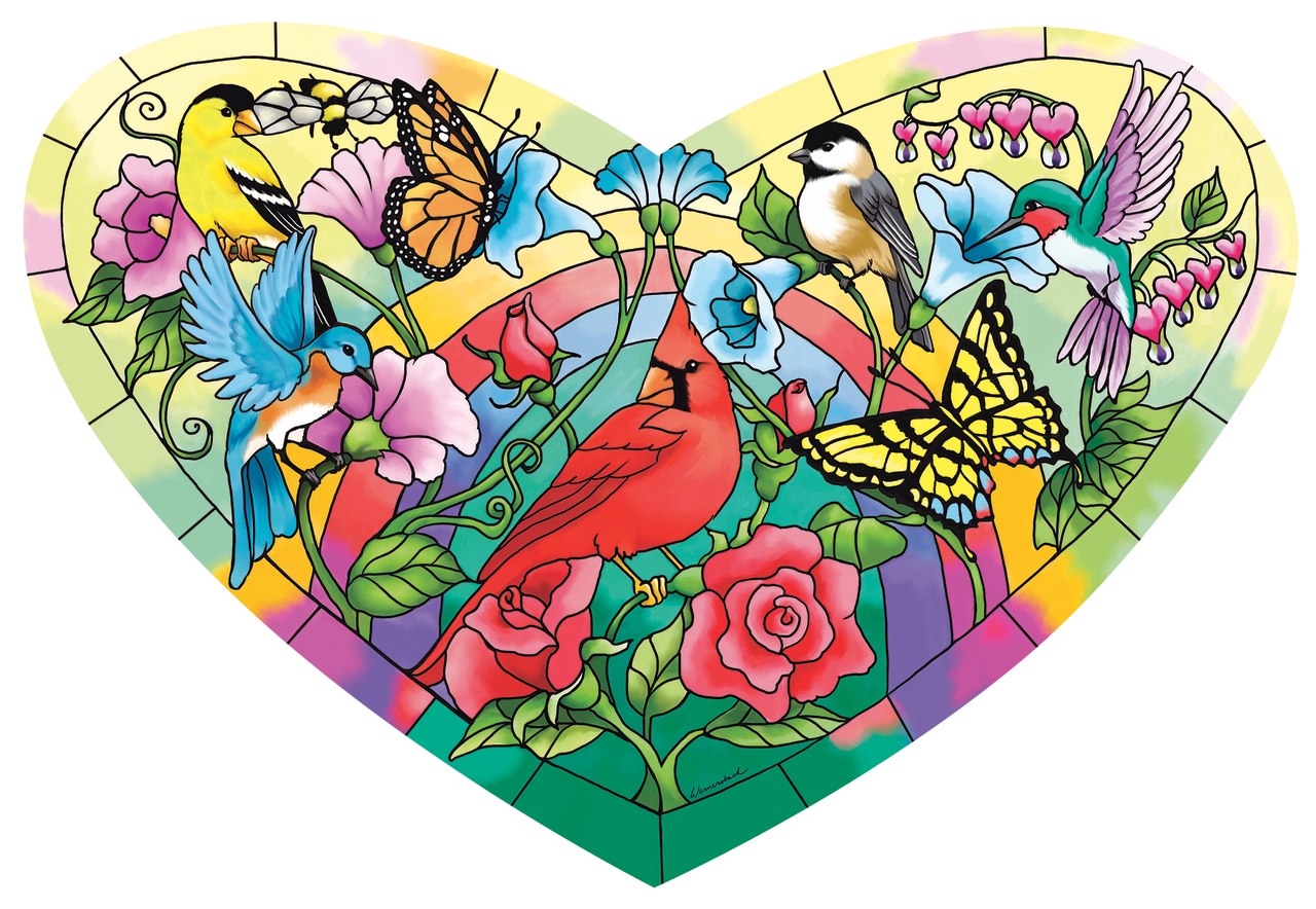 Heart of the Garden - 200pc Jigsaw Puzzle By Sunsout  			  					NEW