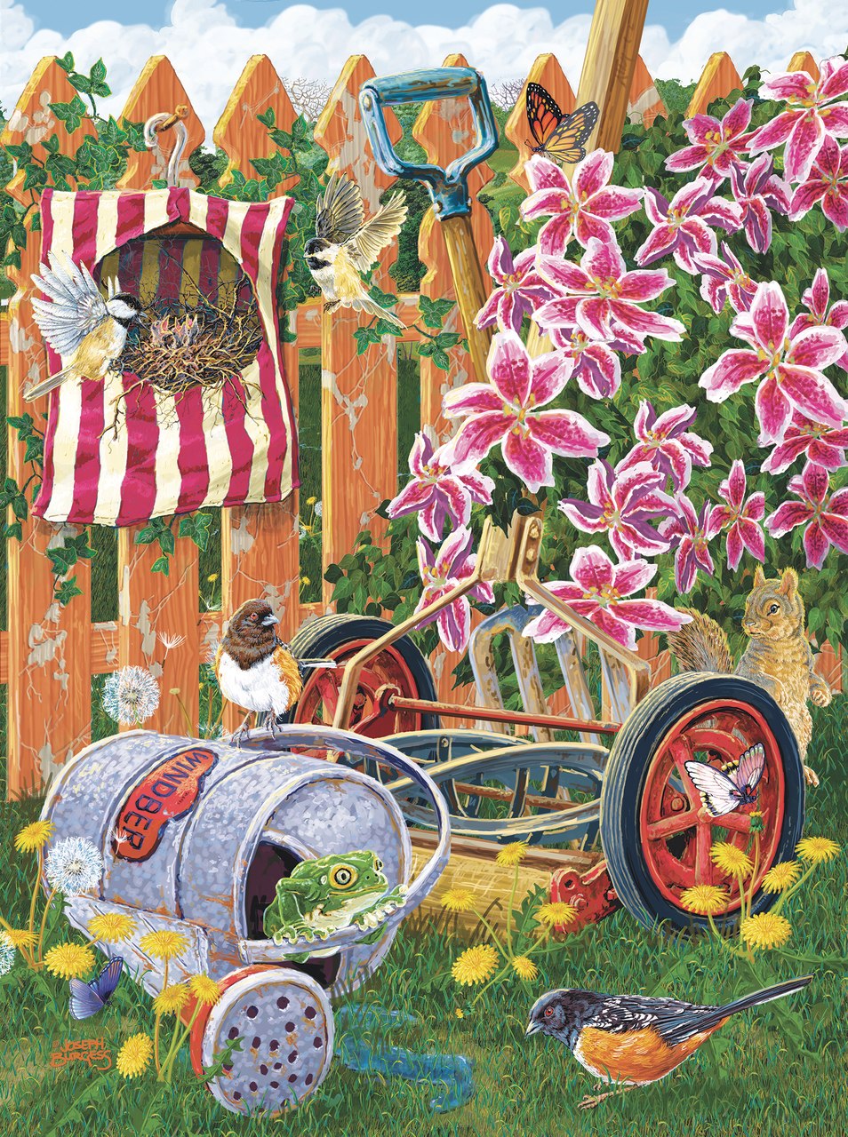 A Fine Nesting Place - 1000pc Jigsaw Puzzle By Sunsout  			  					NEW