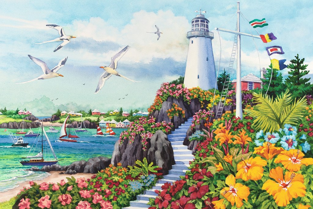 Coastal Paradise - 3000pc Jigsaw Puzzle By Ravensburger