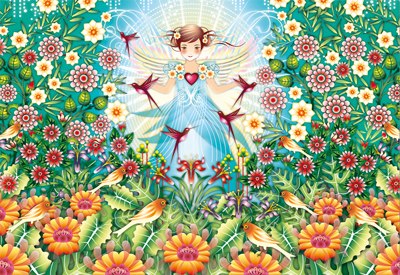 Garden - 1000pc Jigsaw Puzzle By Educa
