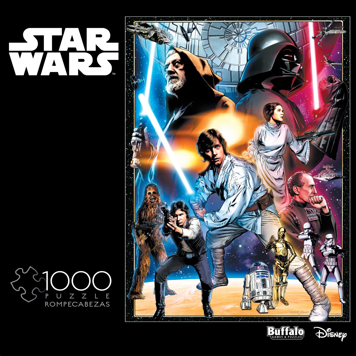 Star Wars:  The Circle Is Now Complete - 1000pc Jigsaw Puzzle By Buffalo Games - image 1