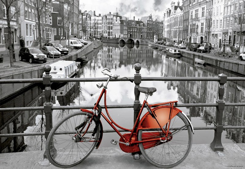 Amsterdam  - 1000pc Miniature Jigsaw Puzzle by Educa  			  					NEW