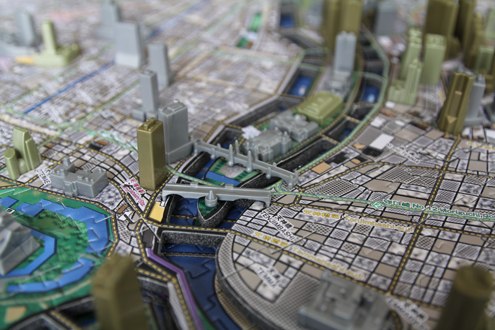 Osaka - 1230pc 4D Cityscape Jigsaw Puzzle - image 2