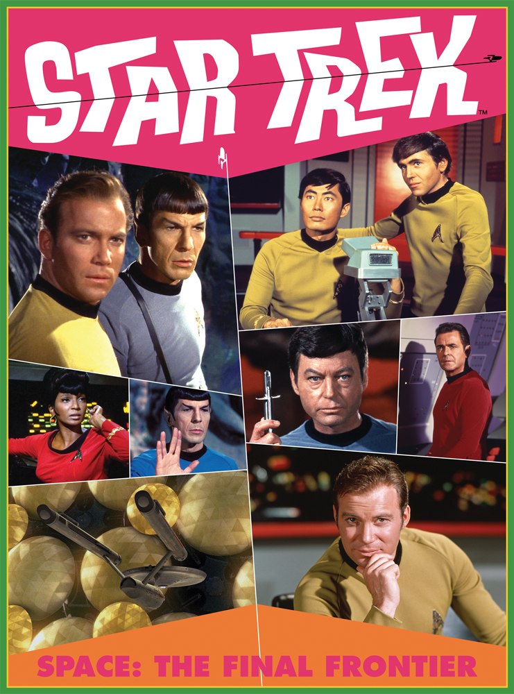 Star Trek: Retro - 1000pc Jigsaw Puzzle by Aquarius  			  					NEW - image 1