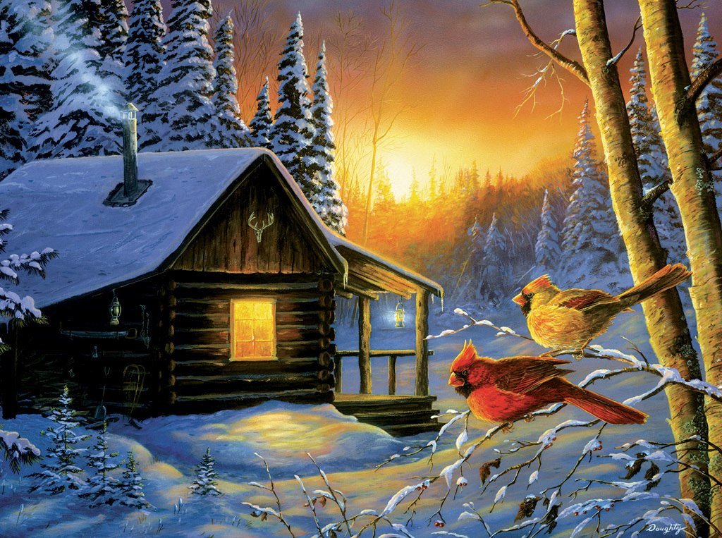Golden Frost - 1000pc Jigsaw Puzzle by SunsOut