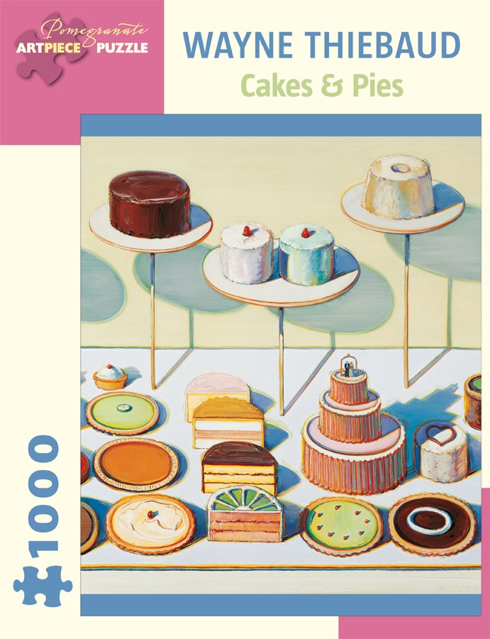 Thiebaud: Cakes & Pies - 1000pc Jigsaw Puzzle by Pomegranate