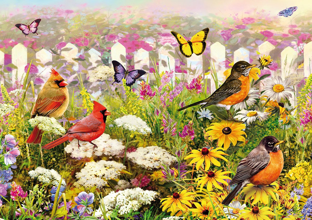 Joyful Place - 1000pc Jigsaw Puzzle by Piatnik