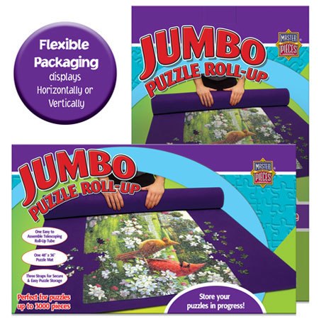 Jumbo Roll Up (Holds up to 3000pc) - Jigsaw Puzzle Storage Accessory by Masterpieces - image 2
