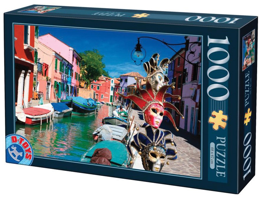 Burano  - 1000pc Jigsaw Puzzle by D-Toys