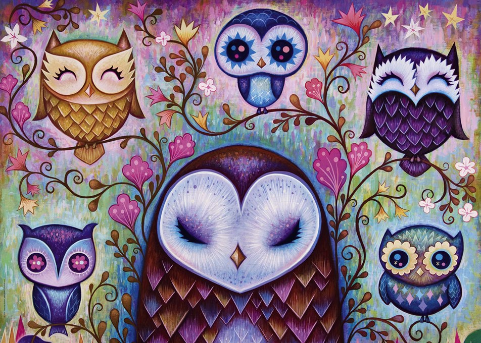 Great Big Owl - 1000pc Jigsaw Puzzle By Heye  			  					NEW