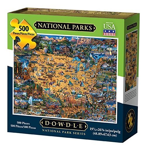 National Parks - 500pc Jigsaw Puzzle by Dowdle  			  					NEW - image 1