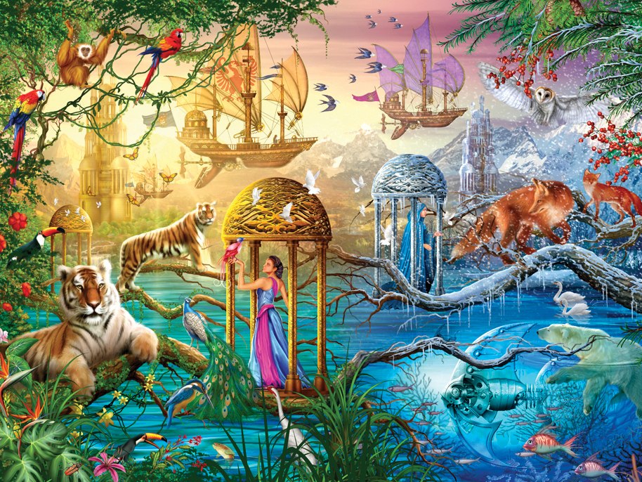Magical World: Shangri-La - 750pc Jigsaw Puzzle by Ceaco
