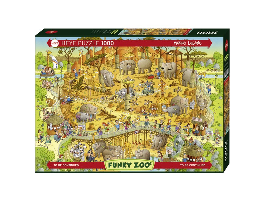 African Habitat - 1000pc Jigsaw Puzzle By Heye  			  					NEW - image 1