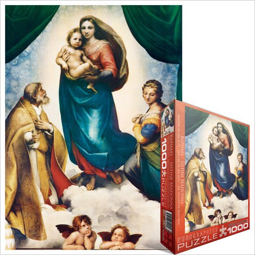 Raphael: Sistine Madonna - 1000pc Jigsaw Puzzle by Eurographics