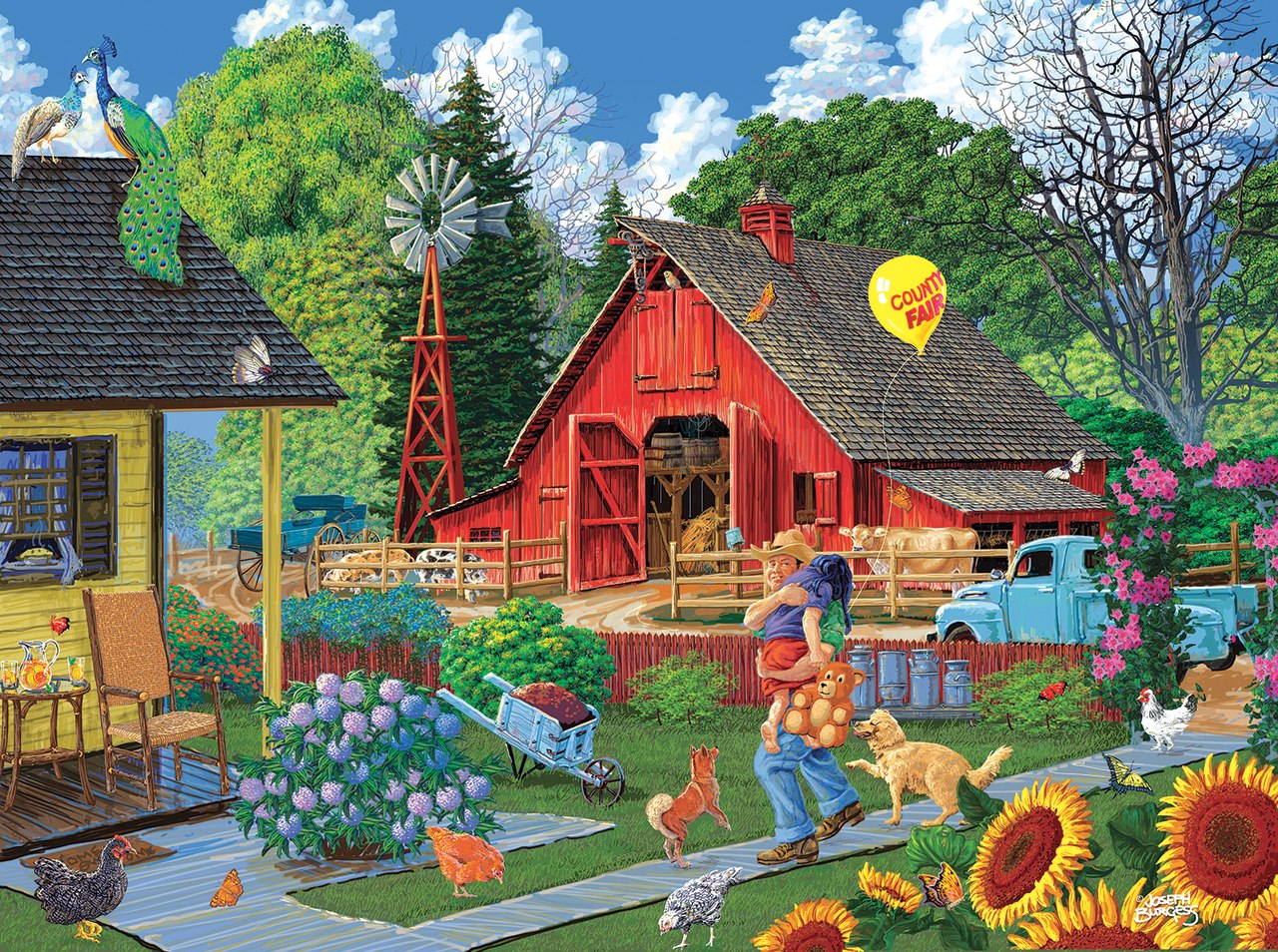 Home from the Fair - 1000pc Jigsaw Puzzle By Sunsout  			  					NEW