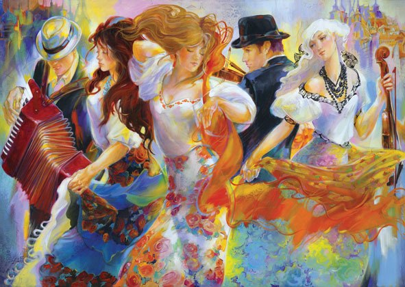 City of Rainbows - 3000pc Jigsaw Puzzle by Anatolian  			  					NEW