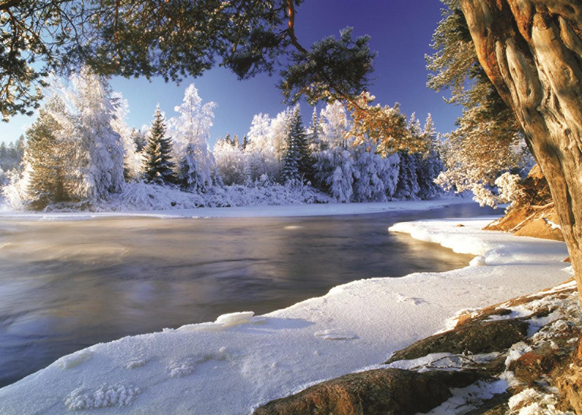 Dal River, Sweden - 1000pc Jigsaw Puzzle By Jumbo  			  					NEW