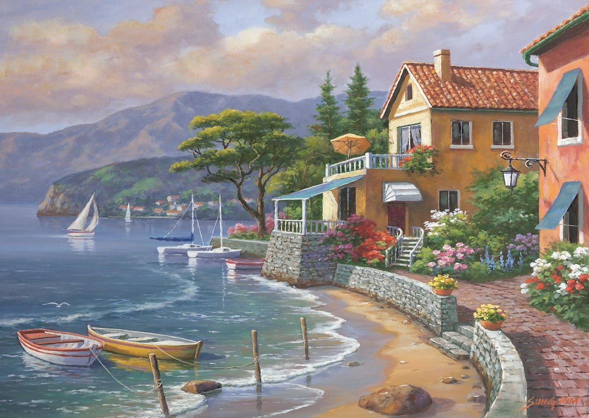 Paradise Retreat - 3000pc Jigsaw Puzzle by Anatolian