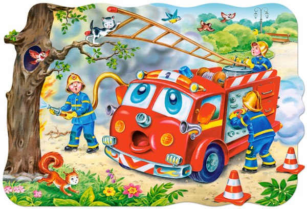 Fire Brigade - 20pc Jigsaw Puzzle By Castorland