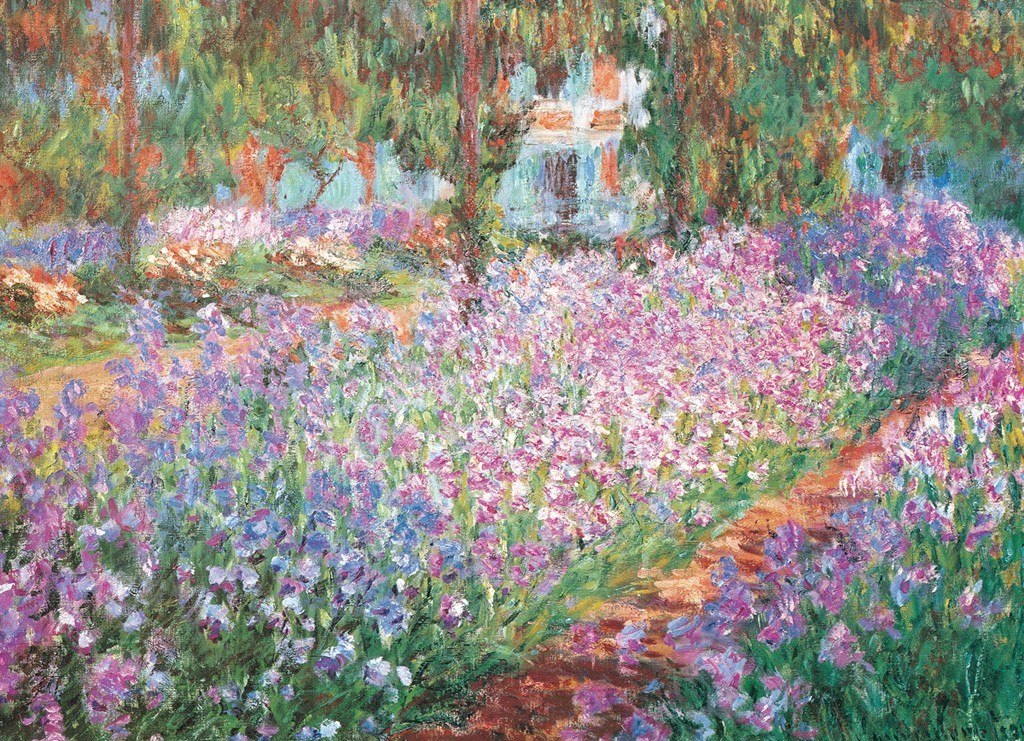 Monet's Garden by Claude Monet - 2000pc Jigsaw Puzzle by Eurographics