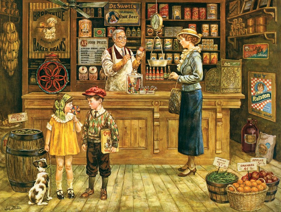 The Grocery Store - 500pc Jigsaw Puzzle By Cobble Hill