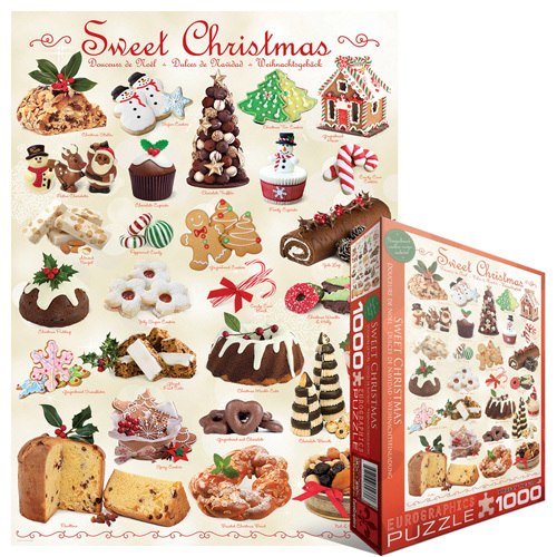 Sweet Christmas - 1000pc Jigsaw Puzzle by Eurographics