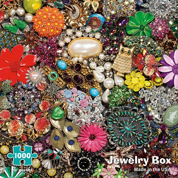 Jewelry Box - 1000pc Jigsaw Puzzle By Re-marks  			  					NEW