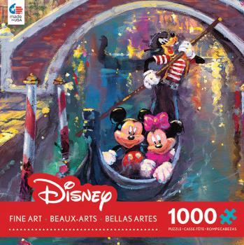 Disney: Moonlight in Venice - 1000pc Jigsaw Puzzle by Ceaco - image 1
