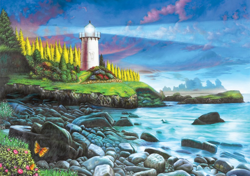 Dawn's Light - 1000pc Jigsaw Puzzle by Lafayette Puzzle Factory