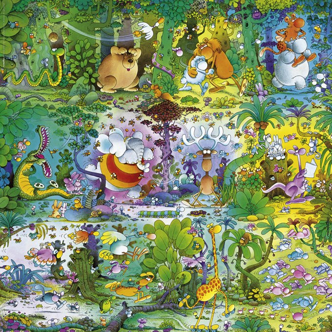 Mordillo: Wildlife - 1000pc Jigsaw Puzzle By Heye  			  					NEW