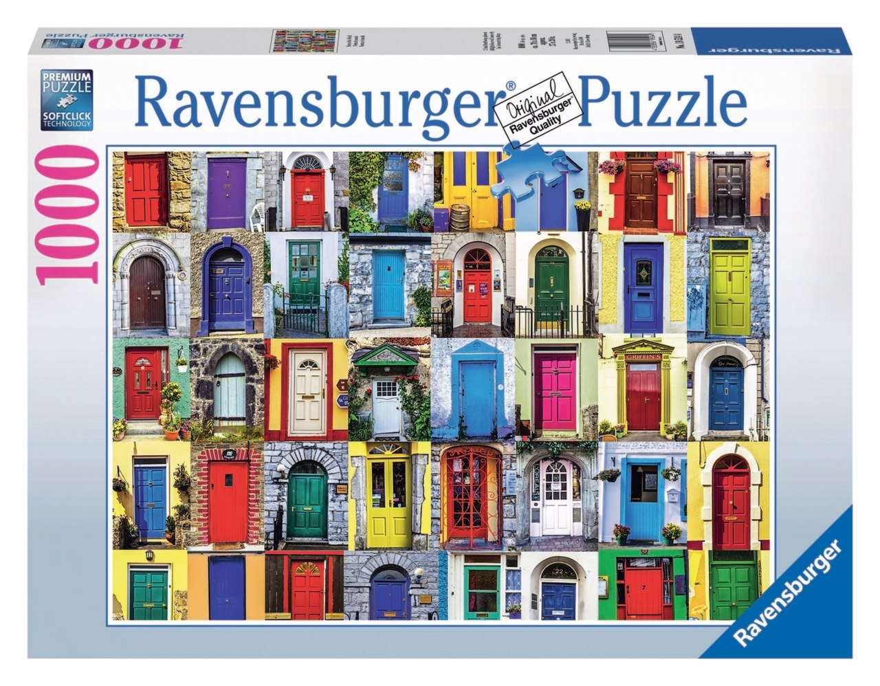 Doors of the World - 1000pc Jigsaw Puzzle by Ravensburger - image 1