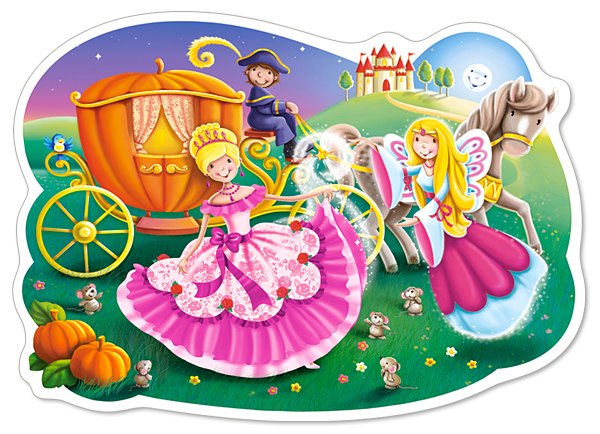 Cinderella - 12pc Jigsaw Puzzle By Castorland