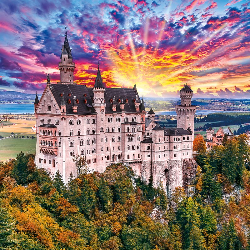 Fairy Tale Castle - 300pc Large Format Jigsaw Puzzle by Buffalo Games  			  					NEW