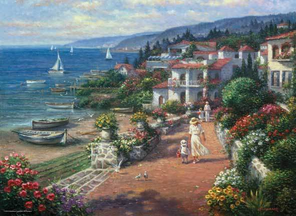 Coastal Traquilty - 1000pc Jigsaw Puzzle by Anatolian