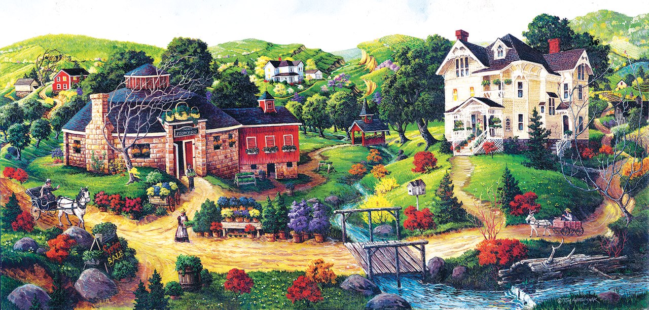 Carol's Flowers - 1000pc Jigsaw Puzzle By Sunsout  			  					NEW