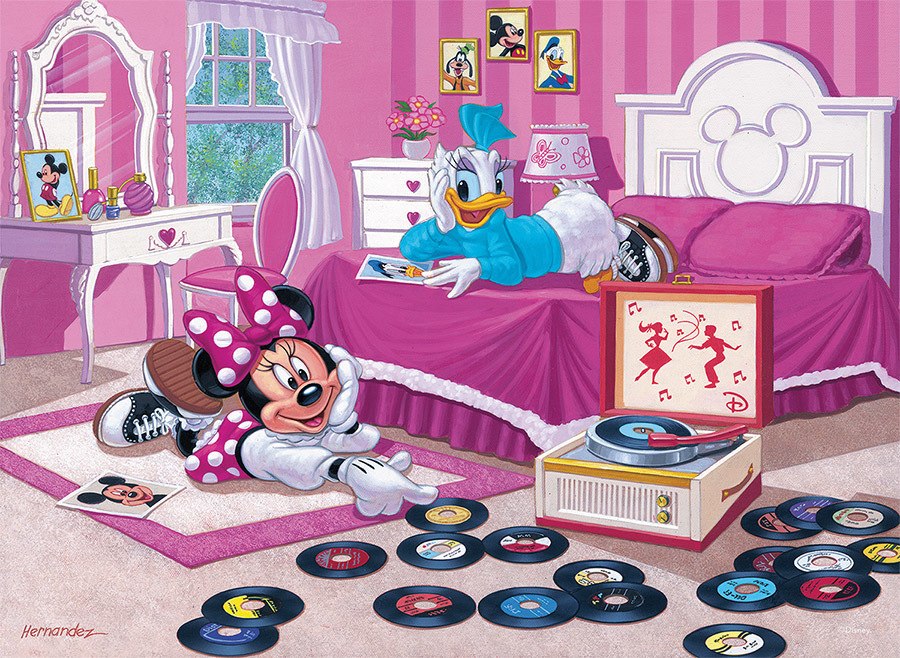 Disney: Minnie & Daisy - 200pc Large Format Jigsaw Puzzle by Ceaco