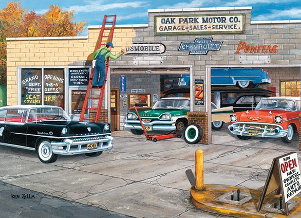 Under New Management - 500pc Jigsaw Puzzle By Cobble Hill