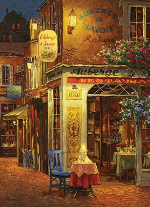 Auberge De Savoie - 500pc Jigsaw Puzzle By Cobble Hill