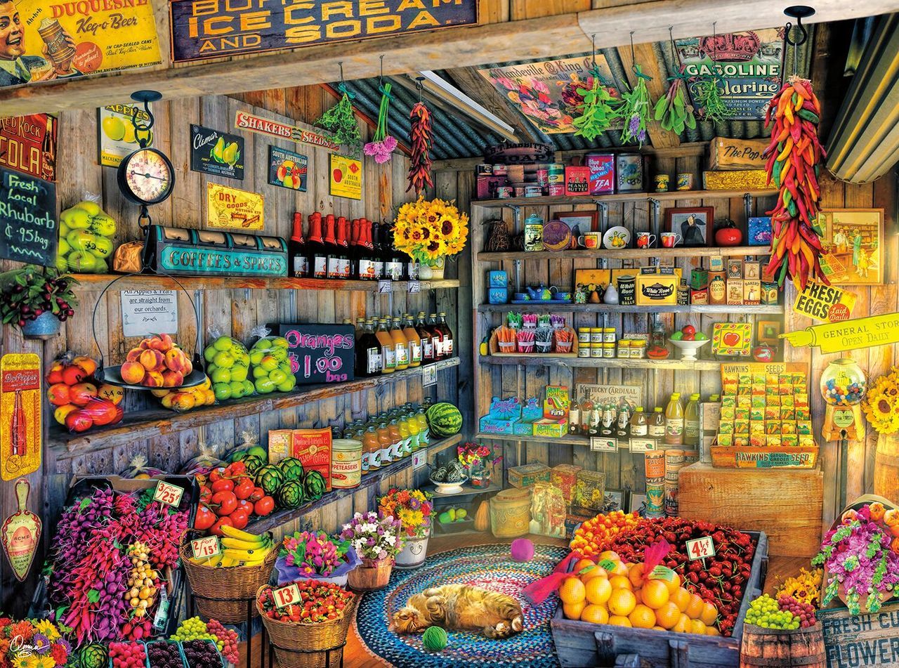 Farm Fresh - 1000pc Jigsaw Puzzle By Buffalo Games  			  					NEW
