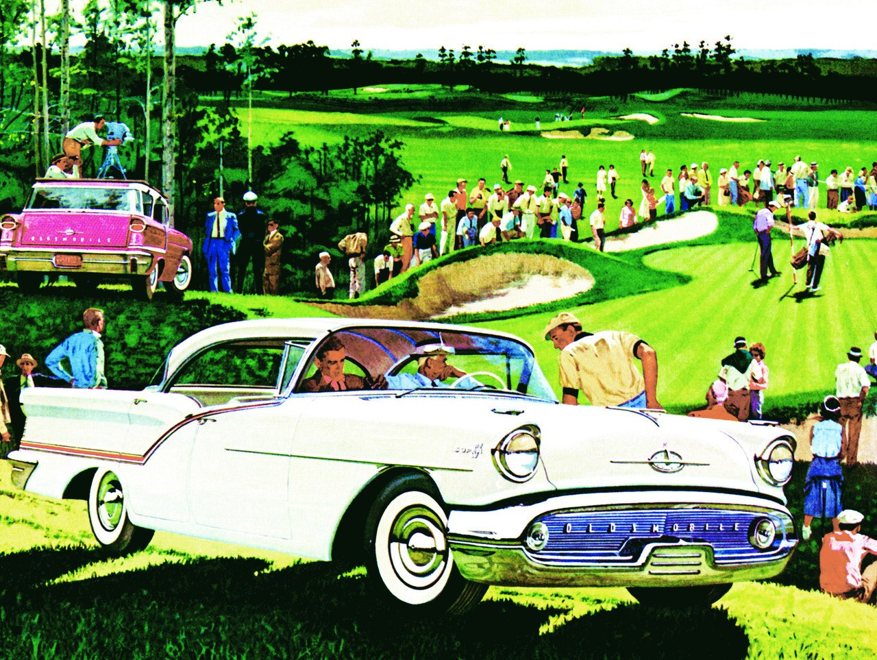 On the Green - 1000pc Jigsaw Puzzle by New York Puzzle Company