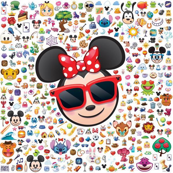 Disney Emoji: Emoji Minnie - 300pc Jigsaw Puzzle by Ceaco  			  					NEW