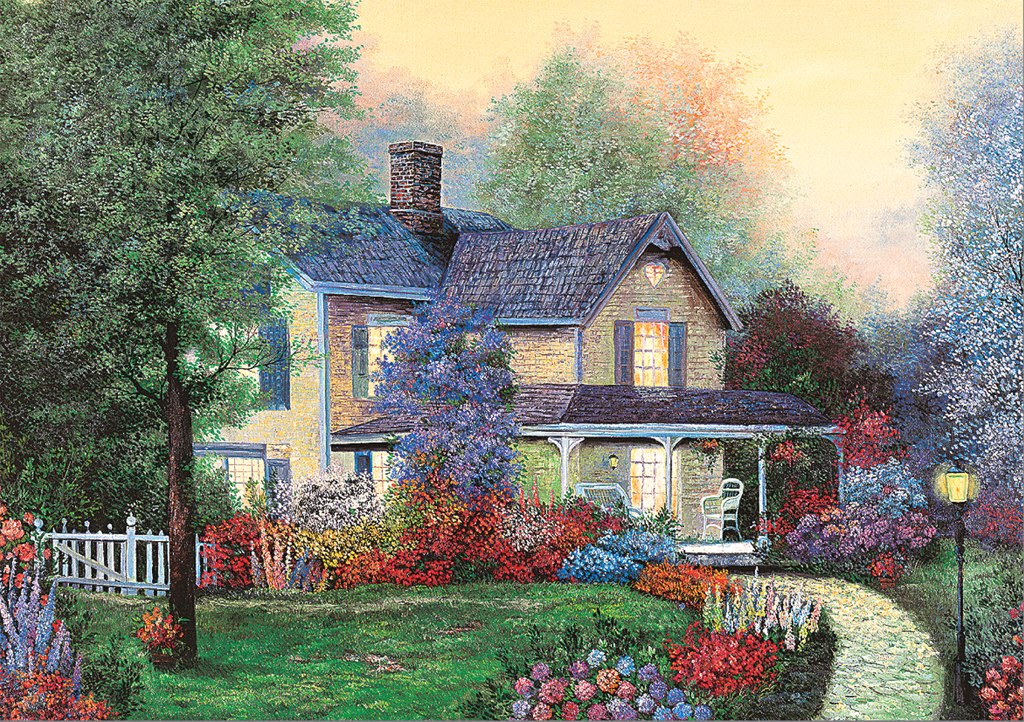 The Dream Flower Garden - 2000pc Jigsaw Puzzle by Tomax
