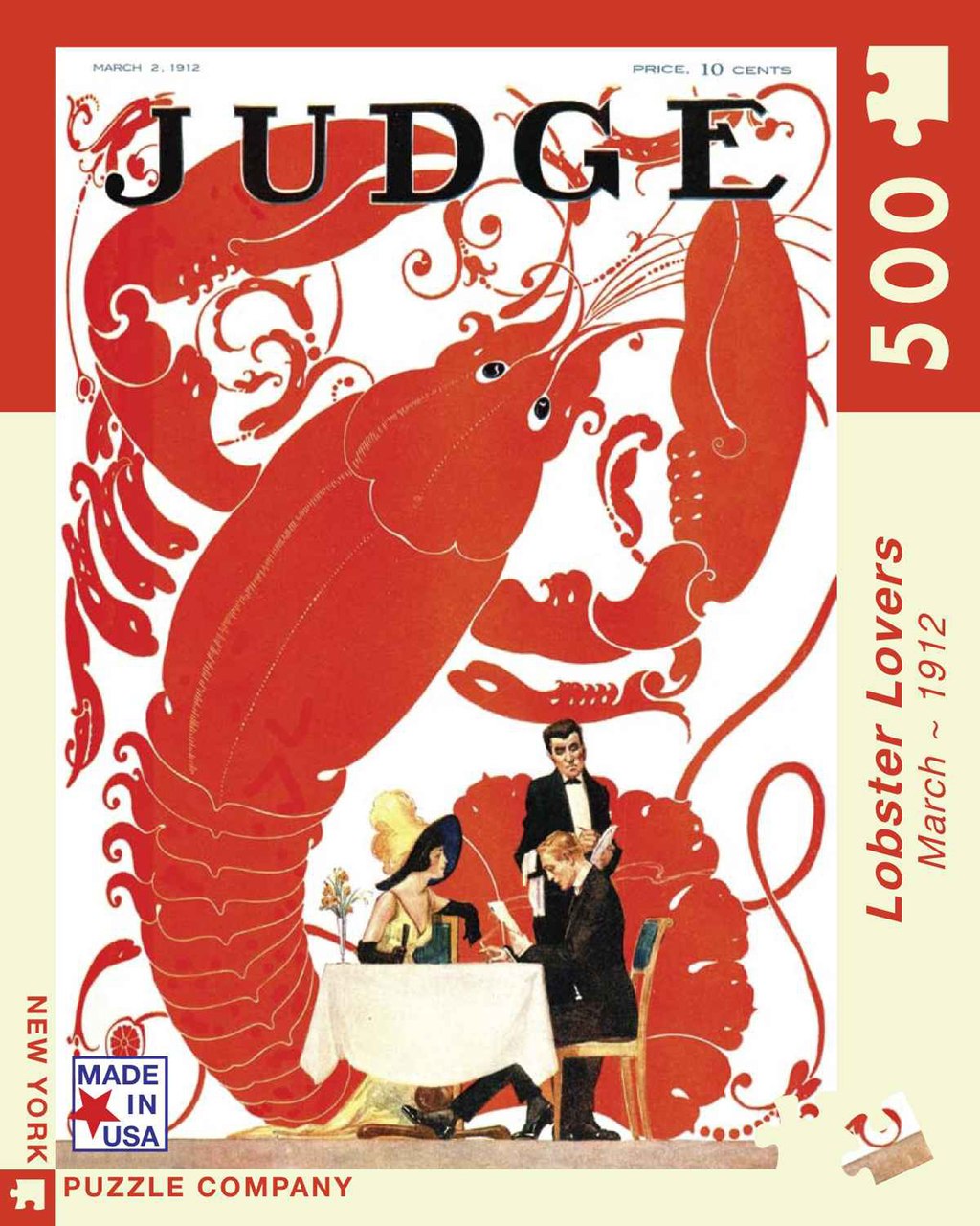 Lobster Lovers - 500pc Jigsaw Puzzle by New York Puzzle Company